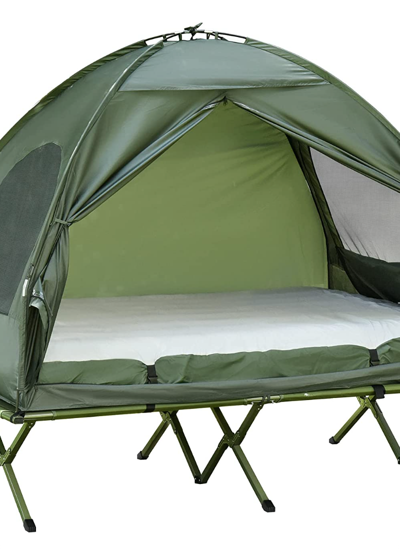 best double tent cot