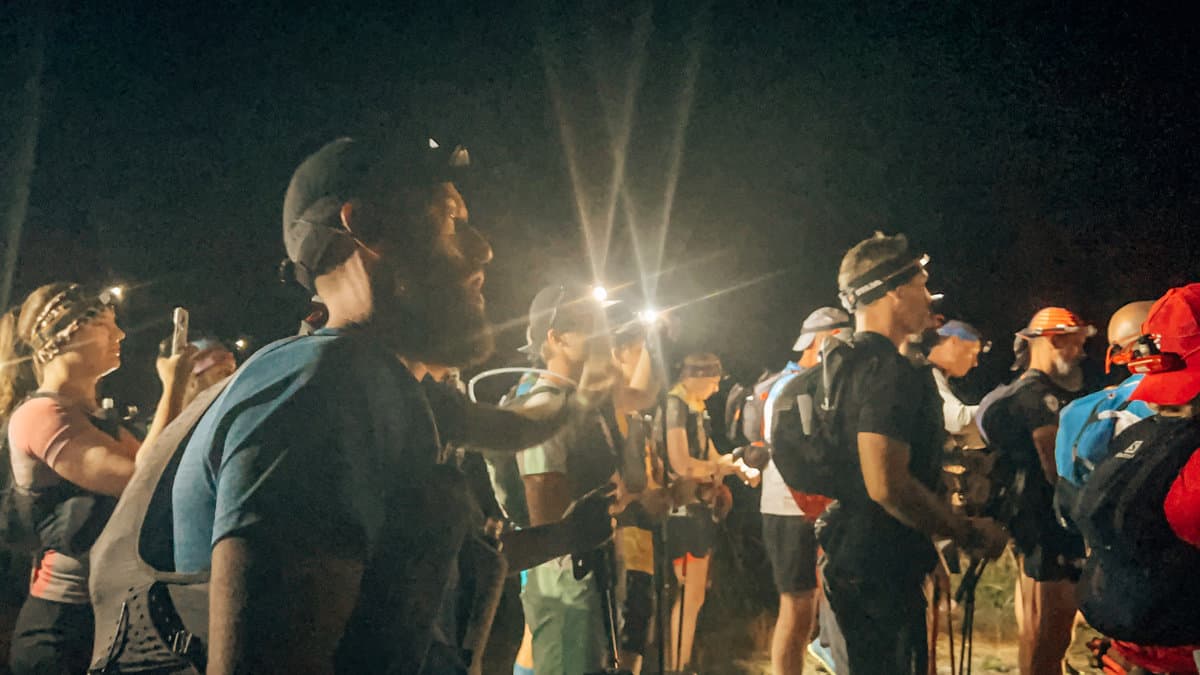 Jake at the start line of the MXTREME 100km